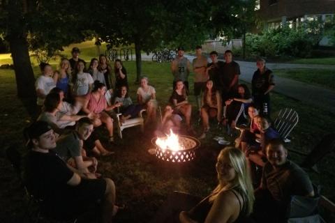 Fire Pit Students