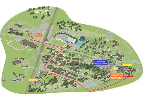 BAE Map - Directions