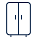 Icon of a wardrobe