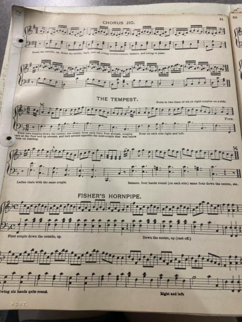 sheet music