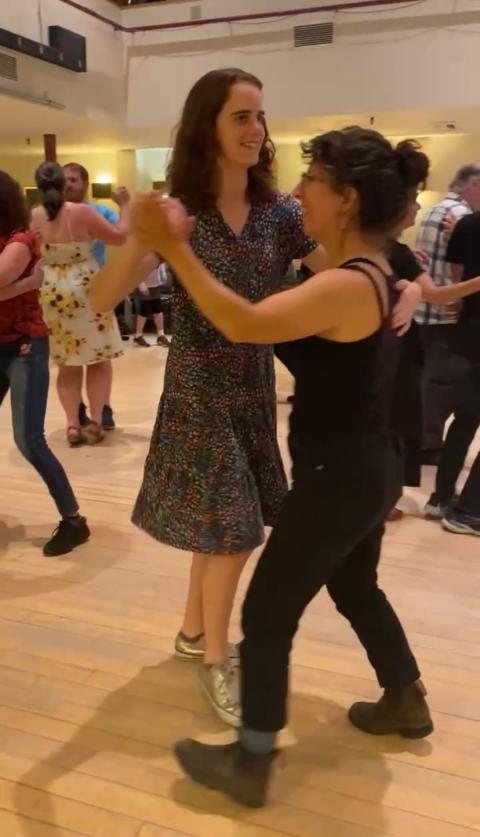 Emilie Carroll dancing