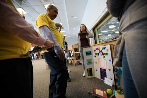 Volunteers at YIP