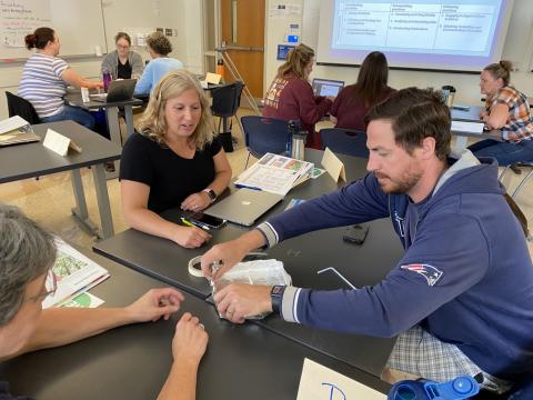 BELS in NH teachers during Summer Institute 2021