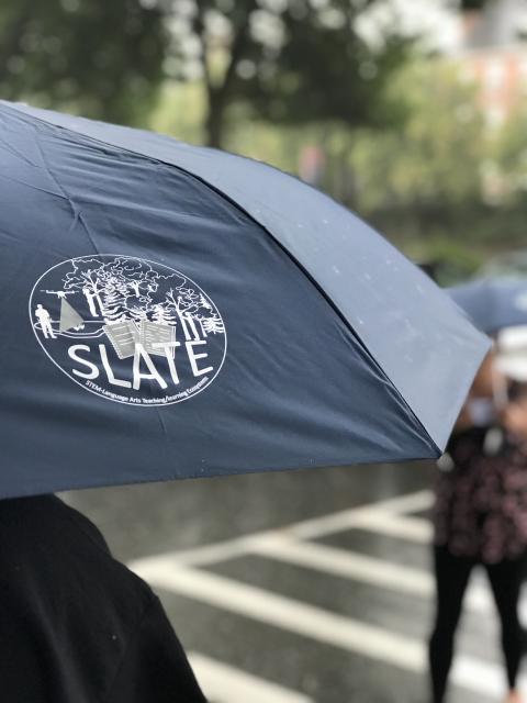 slate umbrella
