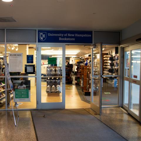 Outside of UNH Bookstore