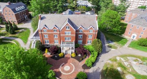 UNH Smith Hall from drone