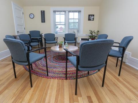 PACS interior of group counseling environment