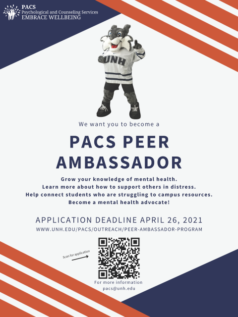 PACS Peer Ambassadors Flyer