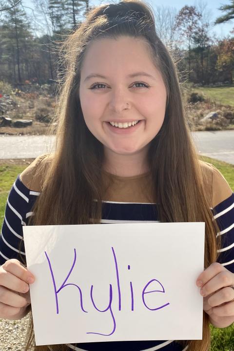 PACS Peer Ambassador photo of Kylie Lowrie