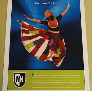 woman dancing poster