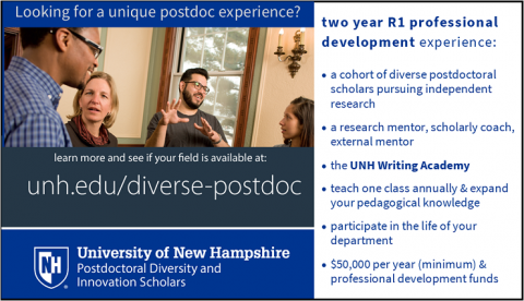 flyer for postdoc recruiting