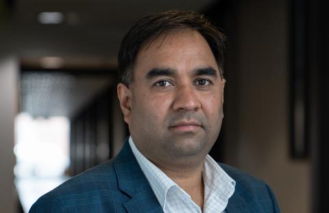 UNH professor Harish Vashisth headshot