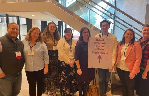 Museum Studies students attend 2025 NEMA