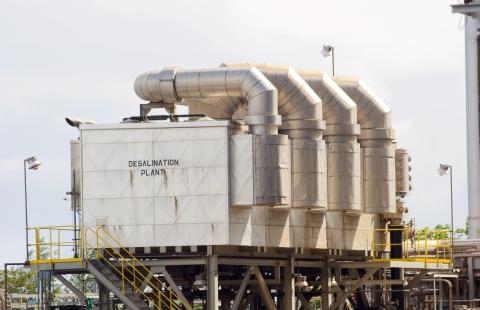 Photo of desalination plant