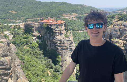 William abroad