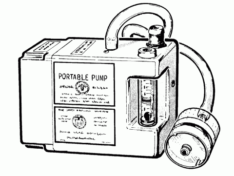 Picture of a portable pump