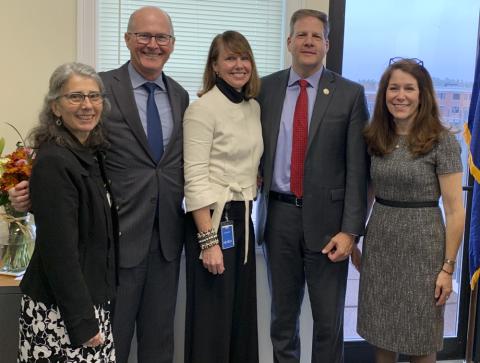 Lynda Ruel receives the Mary Mayhew Practitioner Award in 2019