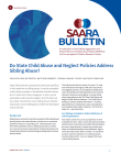 Do State Child Abuse and Neglect Policies Address Sibling Abuse?
