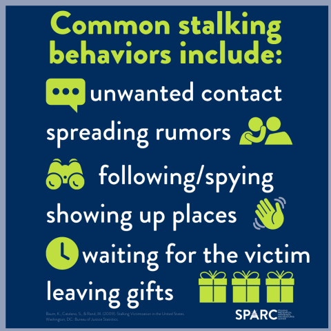Common stalking behaviors