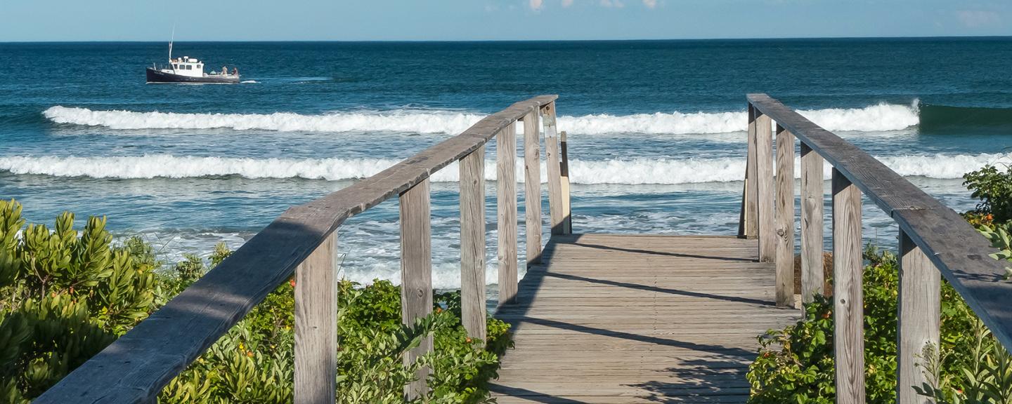New England coast image