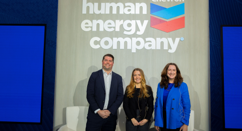 MPP alumna Kennedy Nickerson at an industry conference