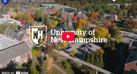 UNH fall foliage video thumbnail