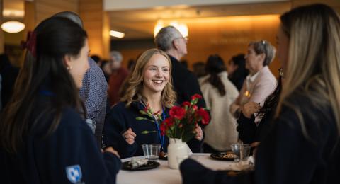 Voice Z students interact