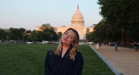 Emma at the Capitol