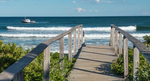 New England coast image