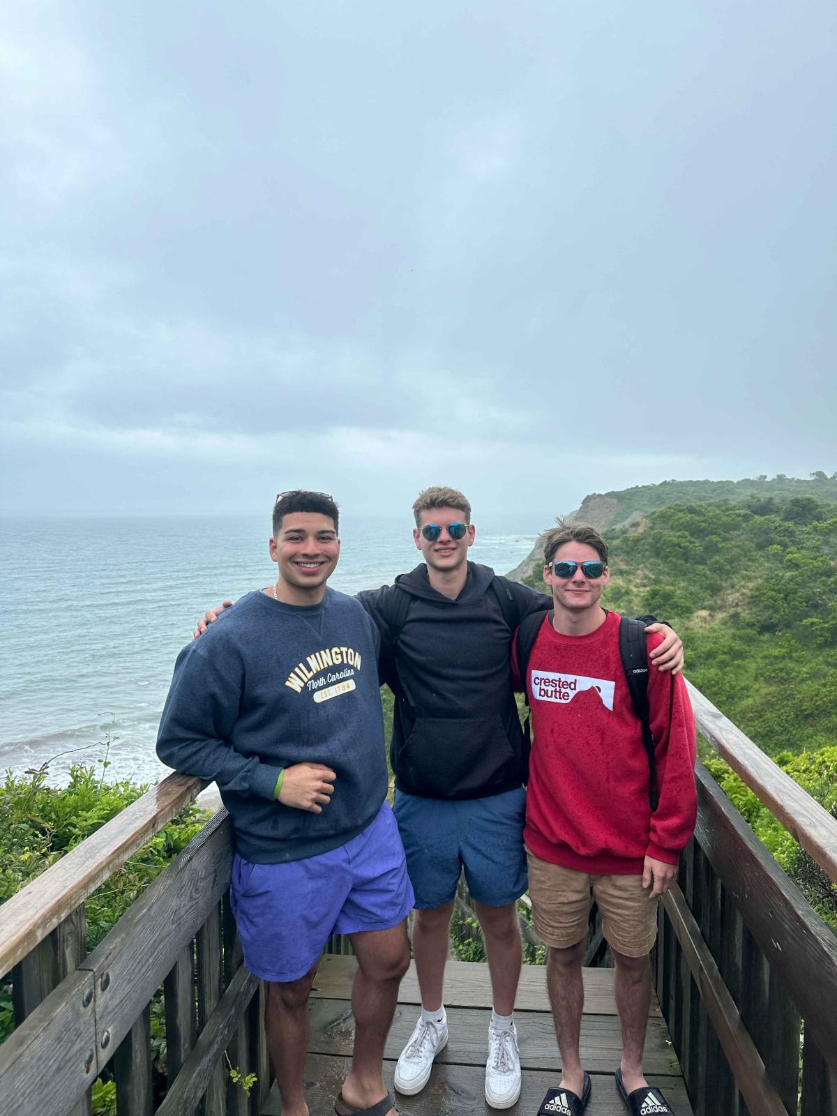 Cole and friends on a hike