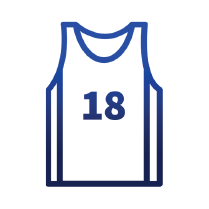 Jersey with number 18