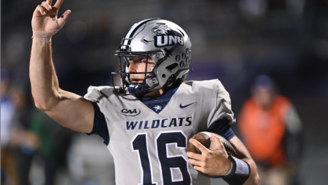 Max Brosmer playing football