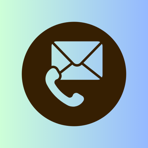 Email and Phone icons