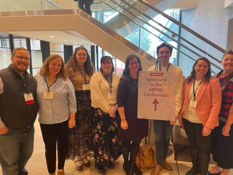 Museum Studies students attend 2025 NEMA