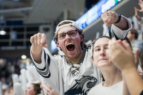 UNH White out the Whitt hockey tradition 
