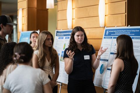 Students present at the Paul College URC