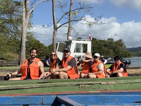 UNH MBA students recently visited Panama as part of the program’s annual International Residency, which provides students with exposure to global business environments and cultures. 