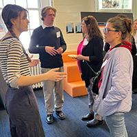student poster presentation