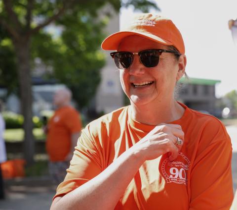 MCD alum and Easterseals NH & VT CEO Maureen Beauregard candid photo smiling