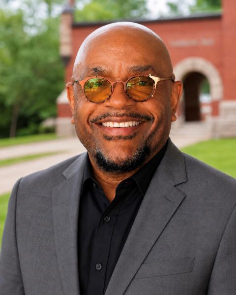 Headshot of Kenneth Holmes,vice president of student life