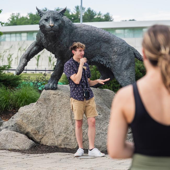admissions tour