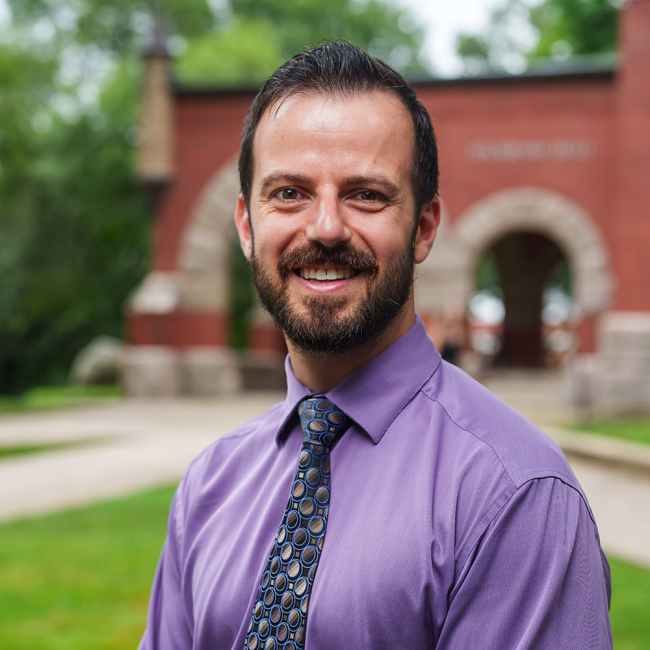 UNH Dean of Students Michael Blackman