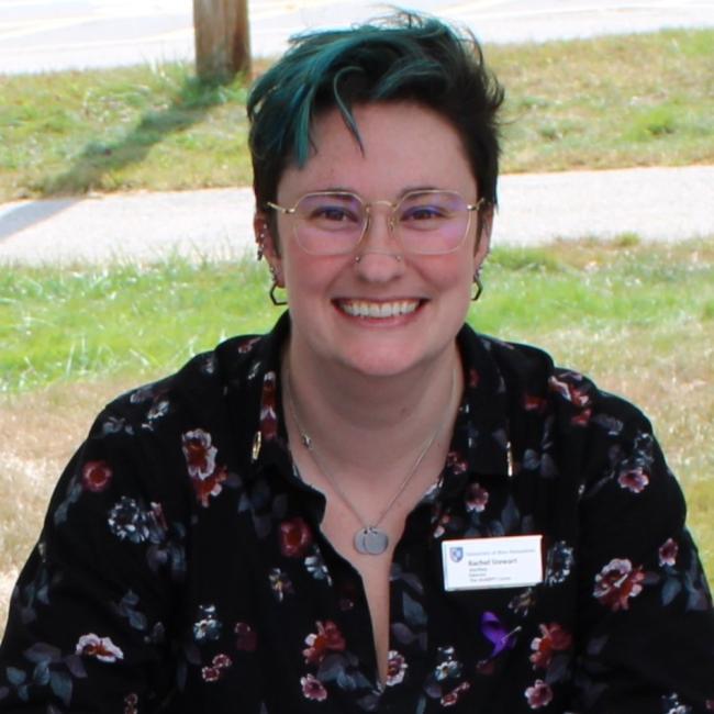 Headshot of Rachel Stewart, Director of the SHARPP Center