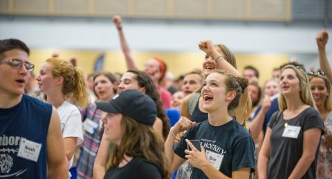 Student event on UNH campus