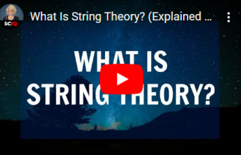 Thumbnail for ScIQ's video on string theory