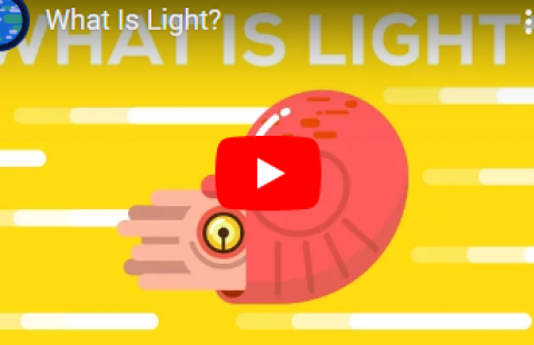 Thumbnail for Kurzgesagt's video "What is Light?"