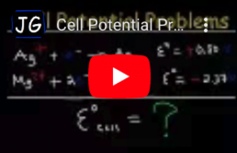 Cell Potentials - Organic Chemistry Tutor
