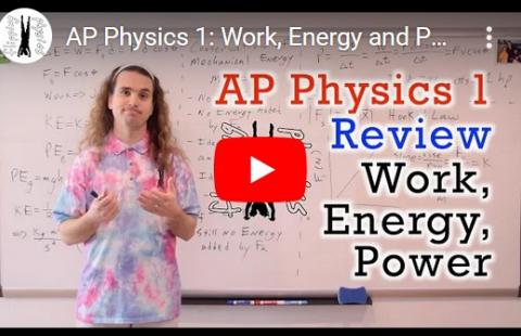 Energy Summary - Flipping Physics video