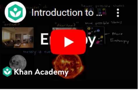 Entropy - Khan Academy video