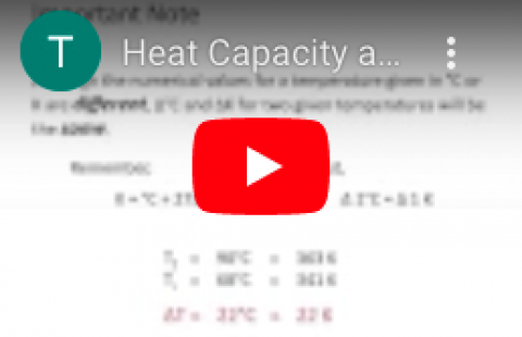 Heat Capacity - Chemistry Solution